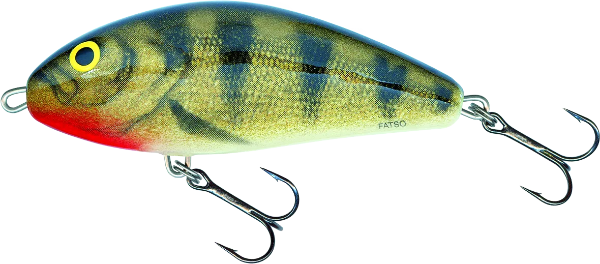 Salmo Fatso Floating 12cm 59g Emerald Perch