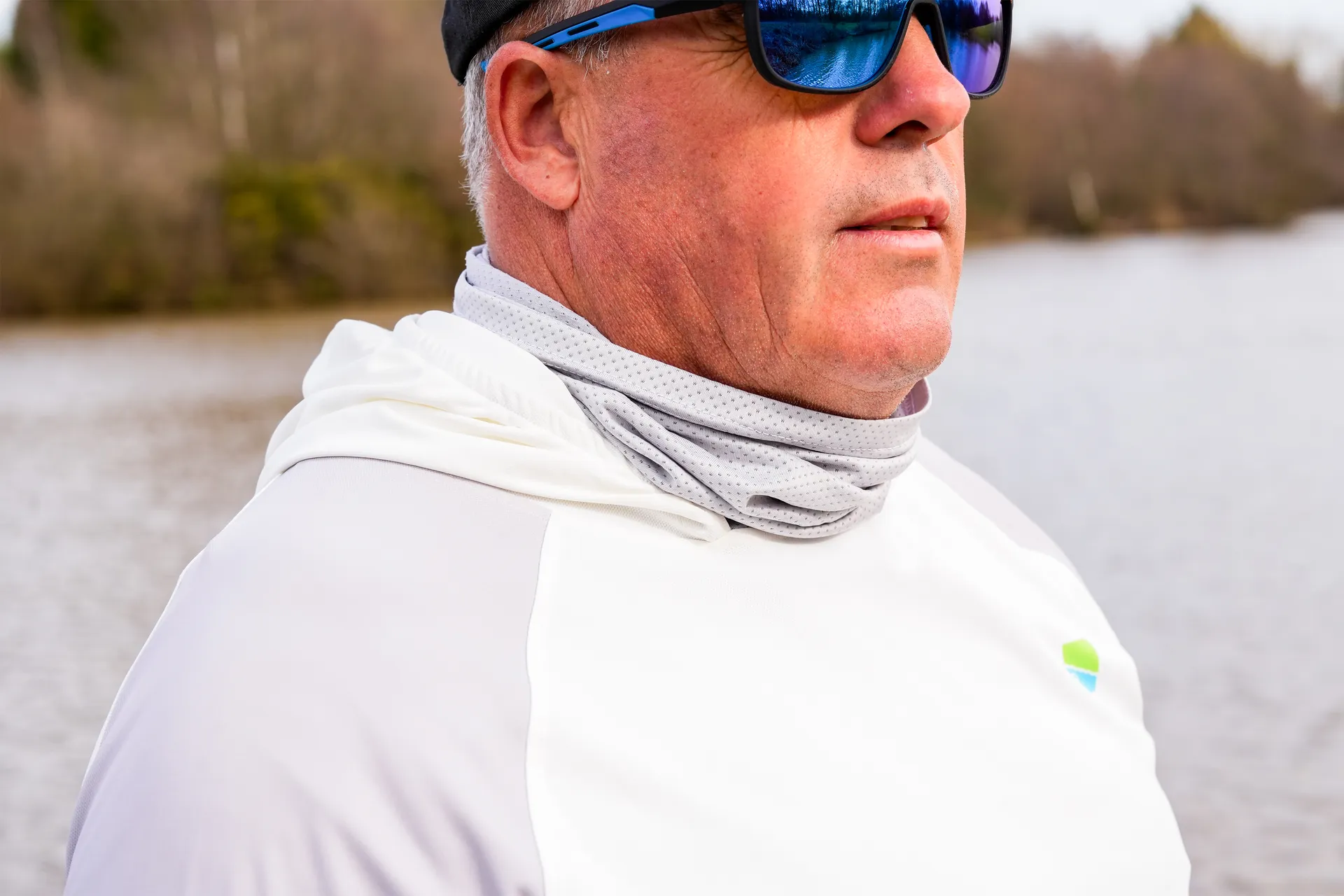 Preston Performance Hooded Sun Shirt UPF-40 L