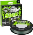 Berkley Sick Braid 0.10mm 7.5kg 150m Moss Green