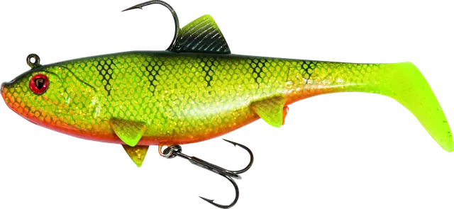 Fox Rage Replicant Wobble Softbait 18cm 90g UV Natural Perch