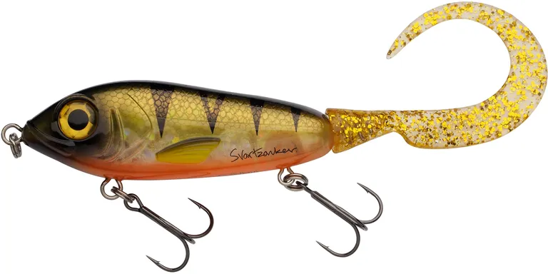 Abu Garcia Svartzonker McMy Tail Tail baits & hybrid baits 20cm 83g 0.5–2m Yellowfin Perch
