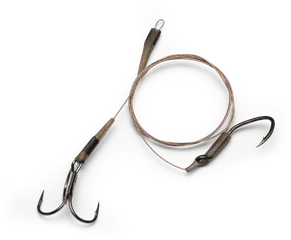 Zebco DB Series Float Rig Leader 14kg 1+4 Carbon Steel Camo Steel