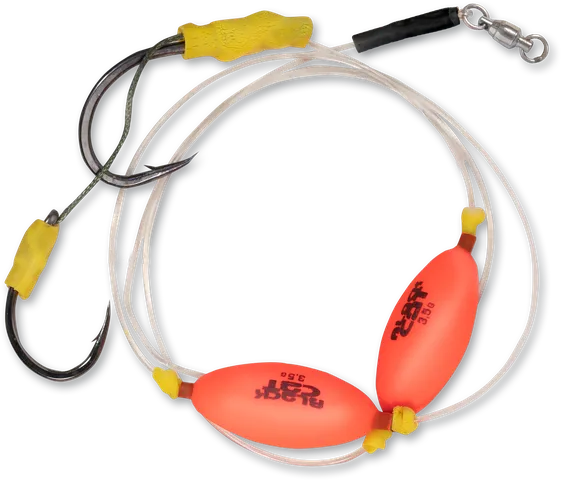 Black Cat Micro U-Float Rig 2m 8/0 1/0