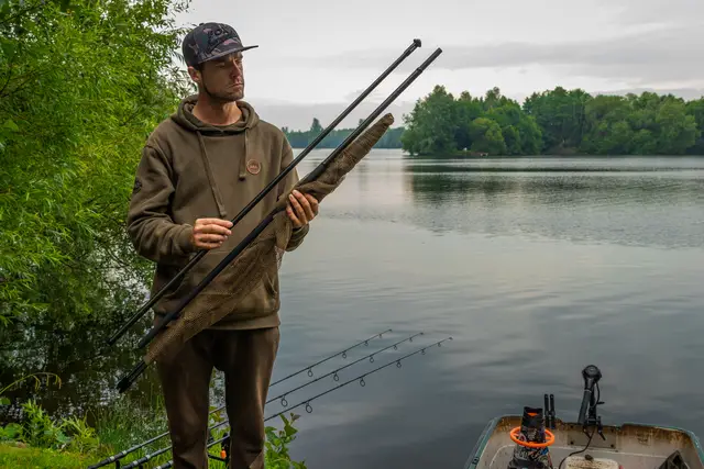 Fox Horizon X3S Kescher 107cm 240cm Carbon Khaki Mesh