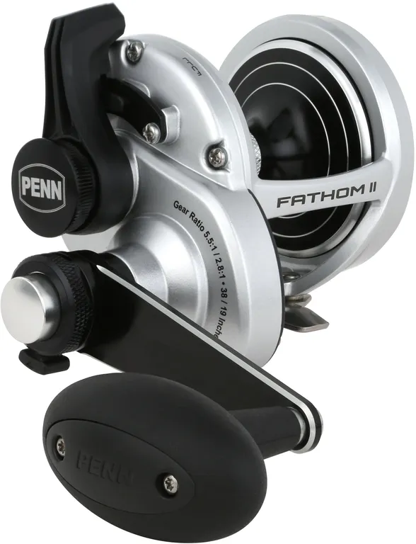 Penn Fathom II Lever Drag 2 Speed 15XN 530g 14.9kg 5.5:1 / 2.8:1