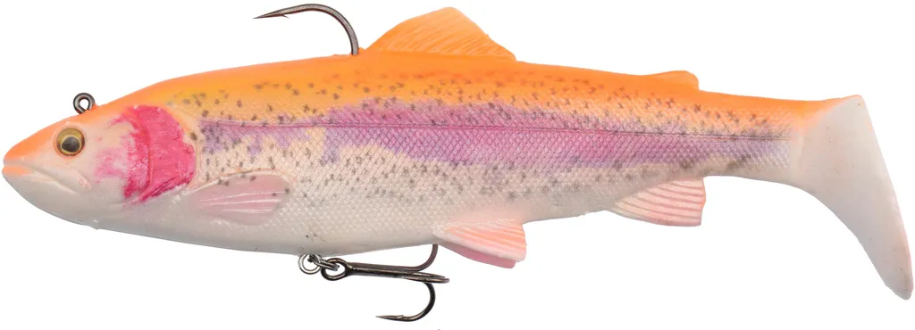 Savage Gear 4D Trout Rattle Shad 17cm 80g Golden Albino