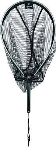 Fox Rage Warrior Racket Net 32–47cm Rubberised Mesh