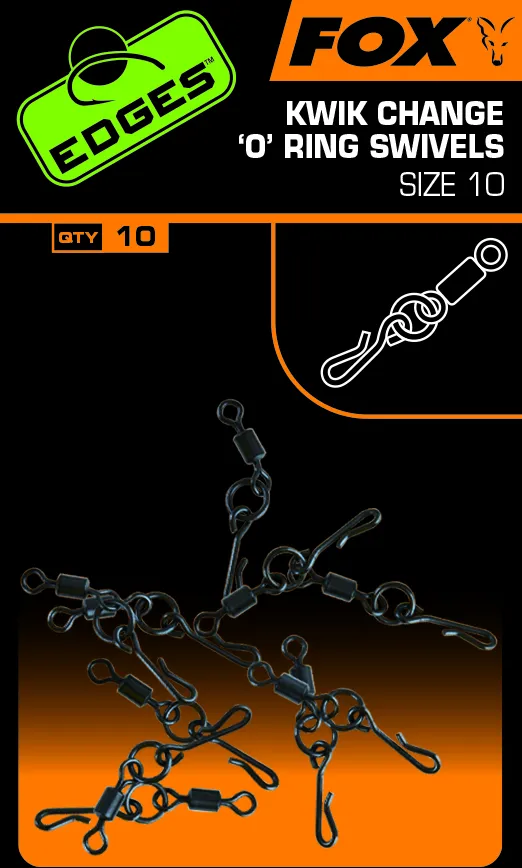 Fox Edges Kwik Change O Ring Swivels 10
