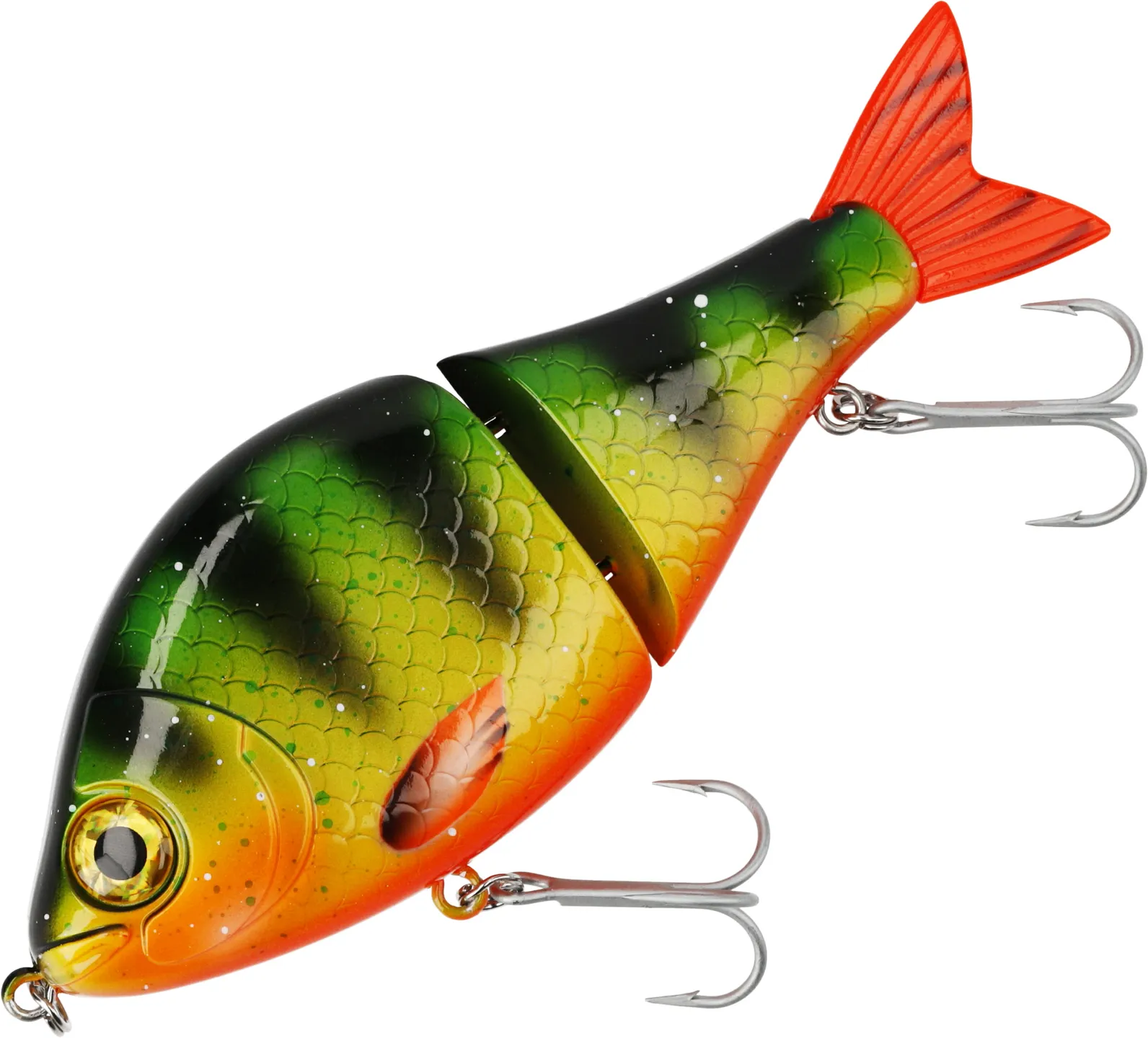 Mikado MFT Swimbait - 13cm, 81g, Hot Perch, 1 pcs