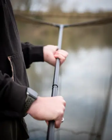 Fox Eos-X Landing Net 2 Piece 183cm 107cm Carbon Soft Mesh