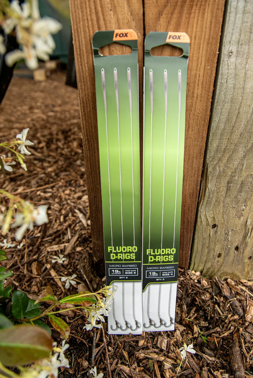 Fox Edges Illusion Fluoro D Rigs 6 30cm 8.62kg 3pcs