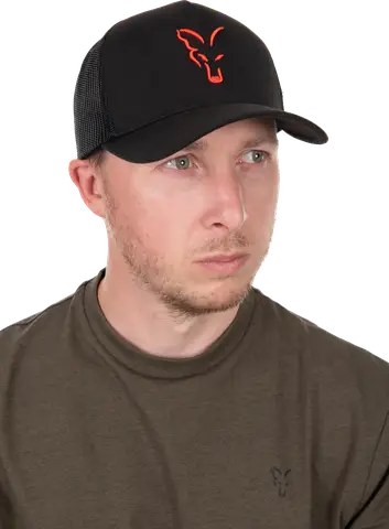 Fox Collection Trucker Cap Black / Orange