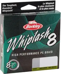 Berkley Whiplash 8 Geflochtene Schnur 150m 0.25mm 40kg Moss Green