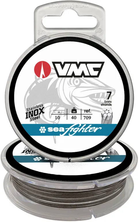 VMC Seafighter C709 Leader 3 59kg 10m 7 Strands Stainless Steel