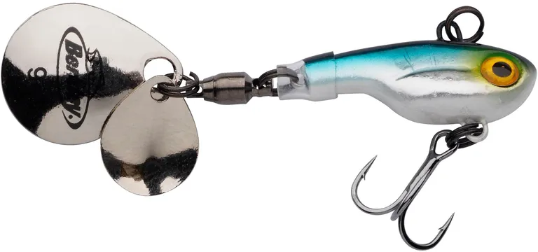 Berkley Pulse Spintail 6cm 9g Blue Silver Glitter
