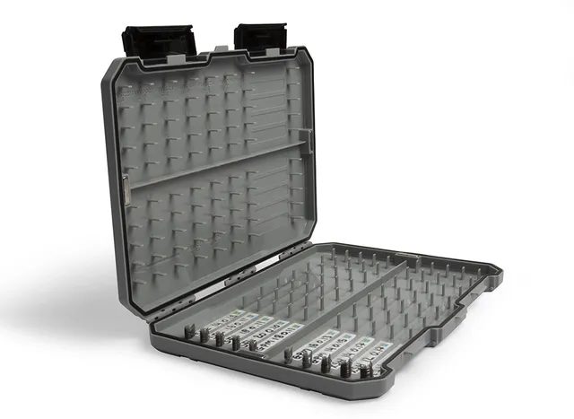 Preston Absolute All-Round Hooklength Box 20–40 Compartments ABS Water-resistant