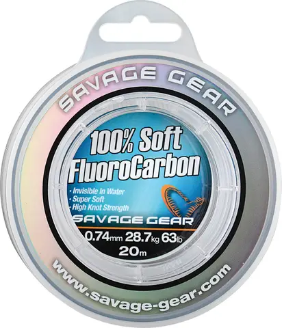 Savage Gear Soft Fluorocarbon 0.6mm 20m 21.6kg