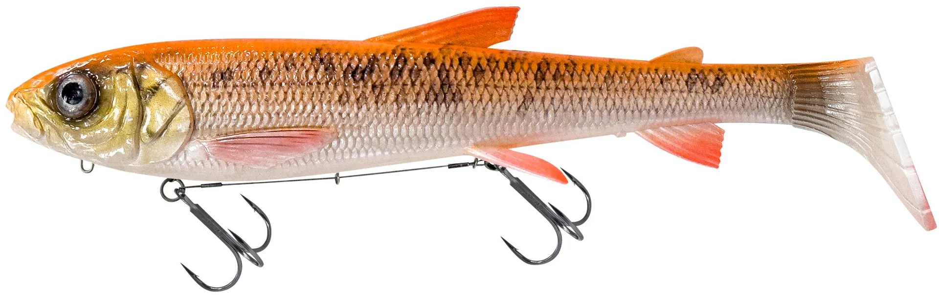 Savage Gear 3D Whitefish Shad XL Swimbait 38cm 450g 2–7m Golden Albino