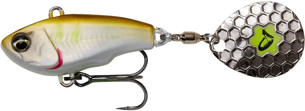 Savage Gear Fat Tail Spin Tail Baits & Hybrid Baits 8cm 24g 2–6m Ayu