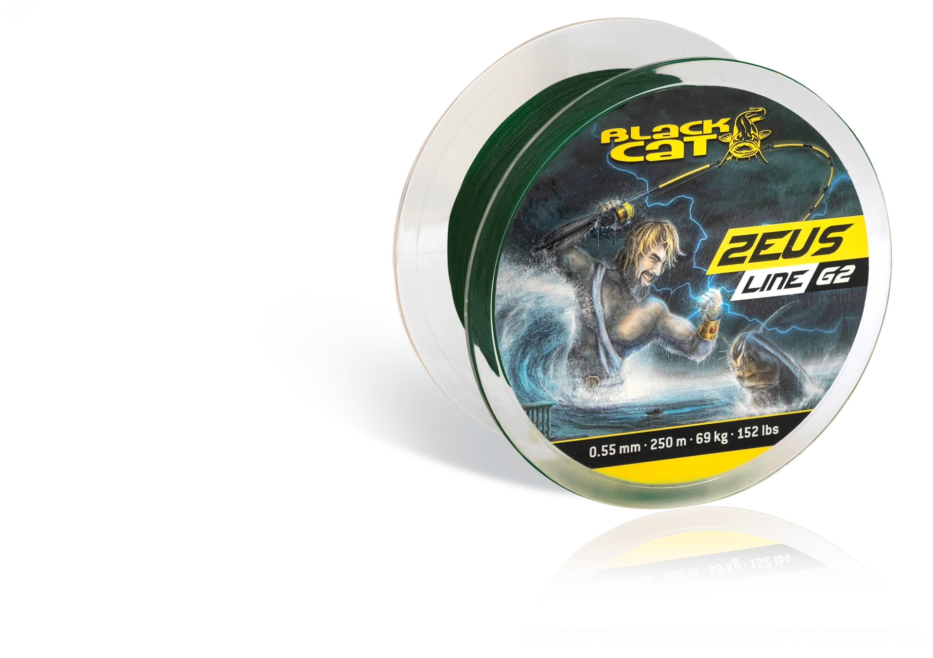 Black Cat Zeus Line G2 0.55mm 400m 69kg green