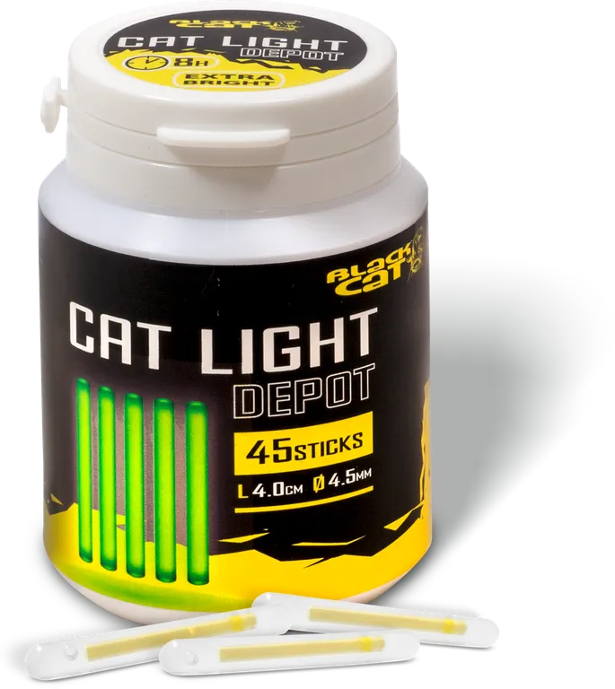 Black Cat Cat Light Depot Wallerzubehör 4.5cm Glow