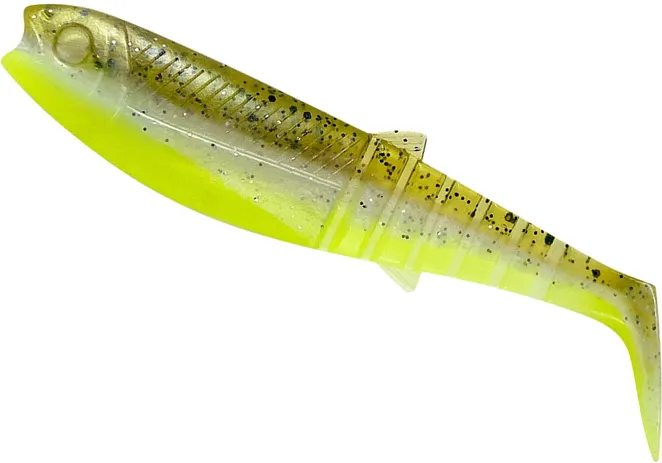 Savage Gear Cannibal Shad 20cm 80g Green Pearl Yellow