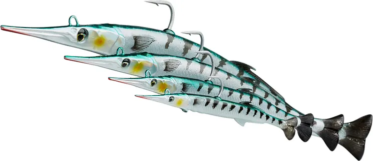 Savage Gear 3D Needlefish Pulsetail 18cm 26g Silver