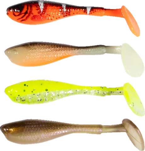 Fox Rage Mini Fry UV Softbaits 4cm 8pc Mixed