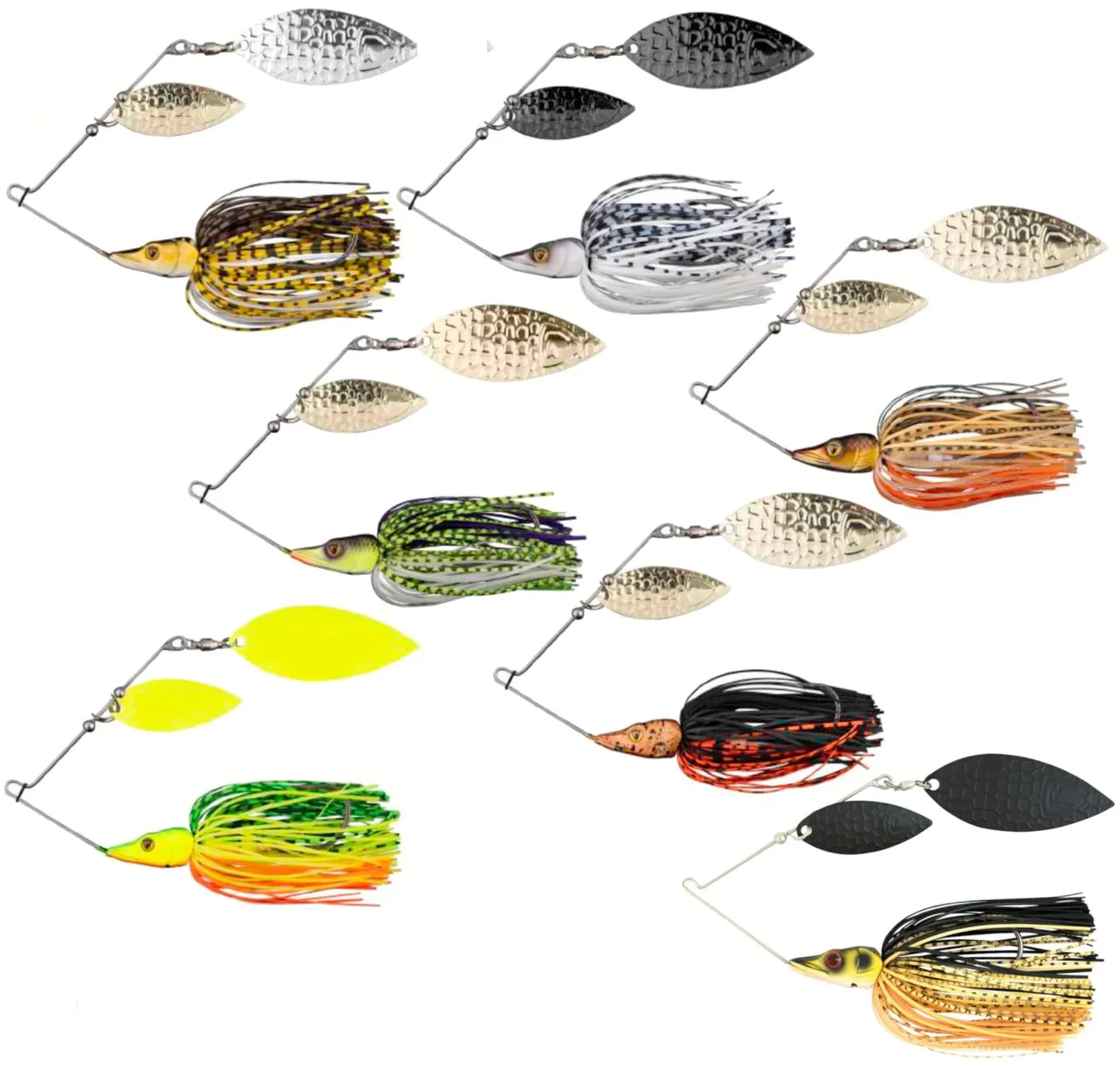 Fox Rage Spinnerbaits 14g Black/Gold