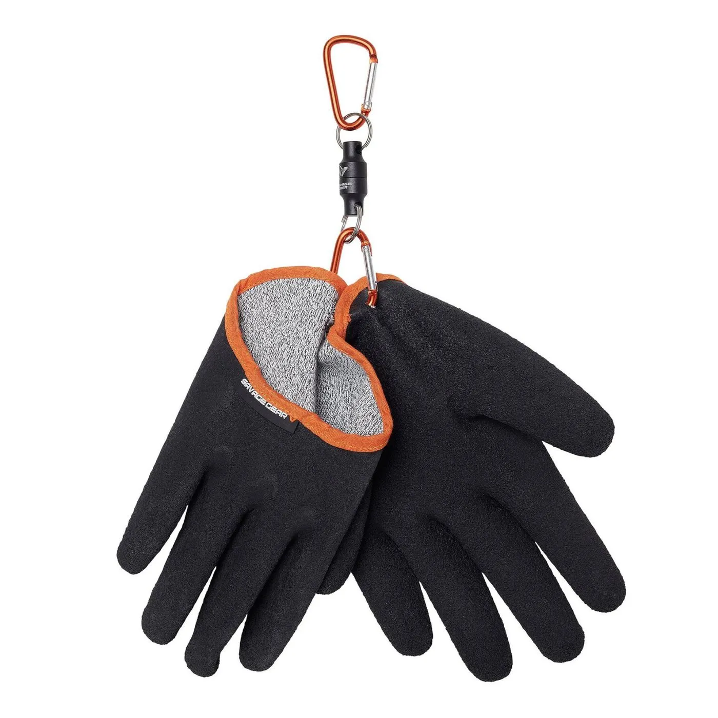 Savage Gear Aqua Guard Gloves XL Black 3kg Level 5 Crinkle Latex