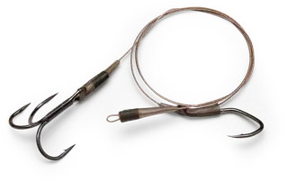 Zebco DB Series Float Rig Leader 14kg 1+2 Steel Carbon Steel