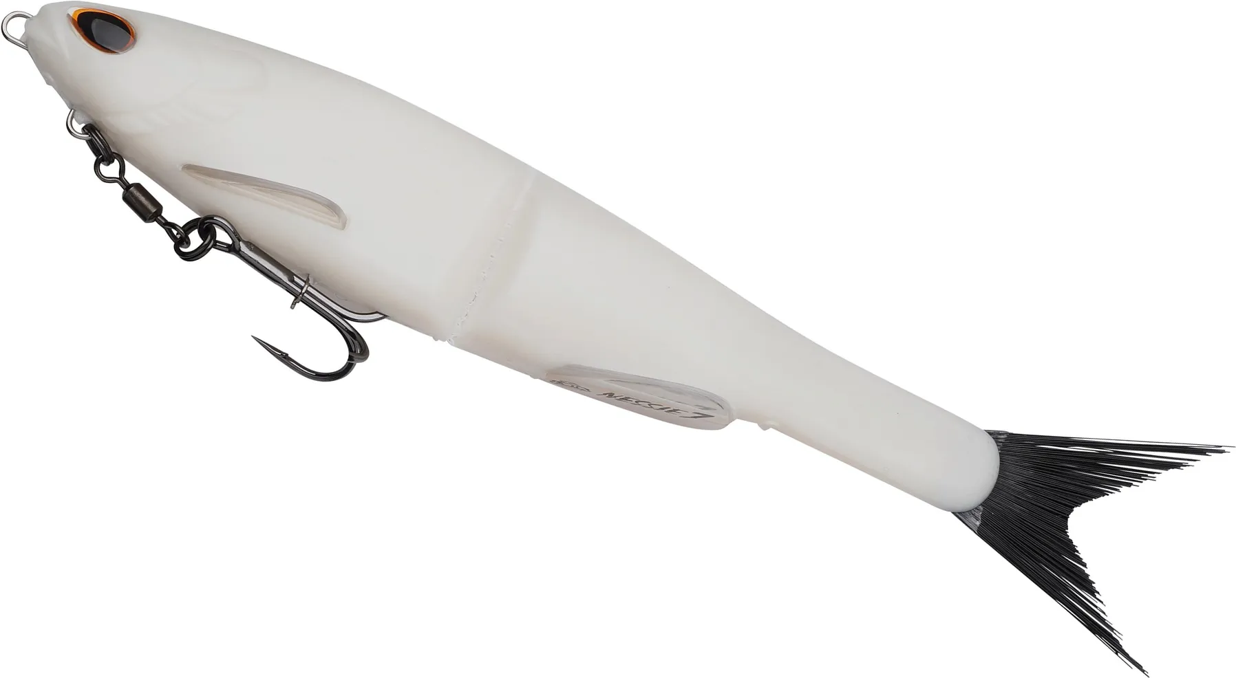 Berkley PowerBait Nessie Softbaits 17cm 28g Slow Sinking Albino