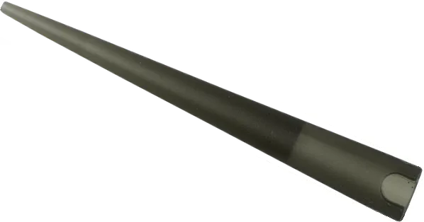 Fox Edges Naturals Naked Line Tail Rubbers 10 10pcs Dark Green