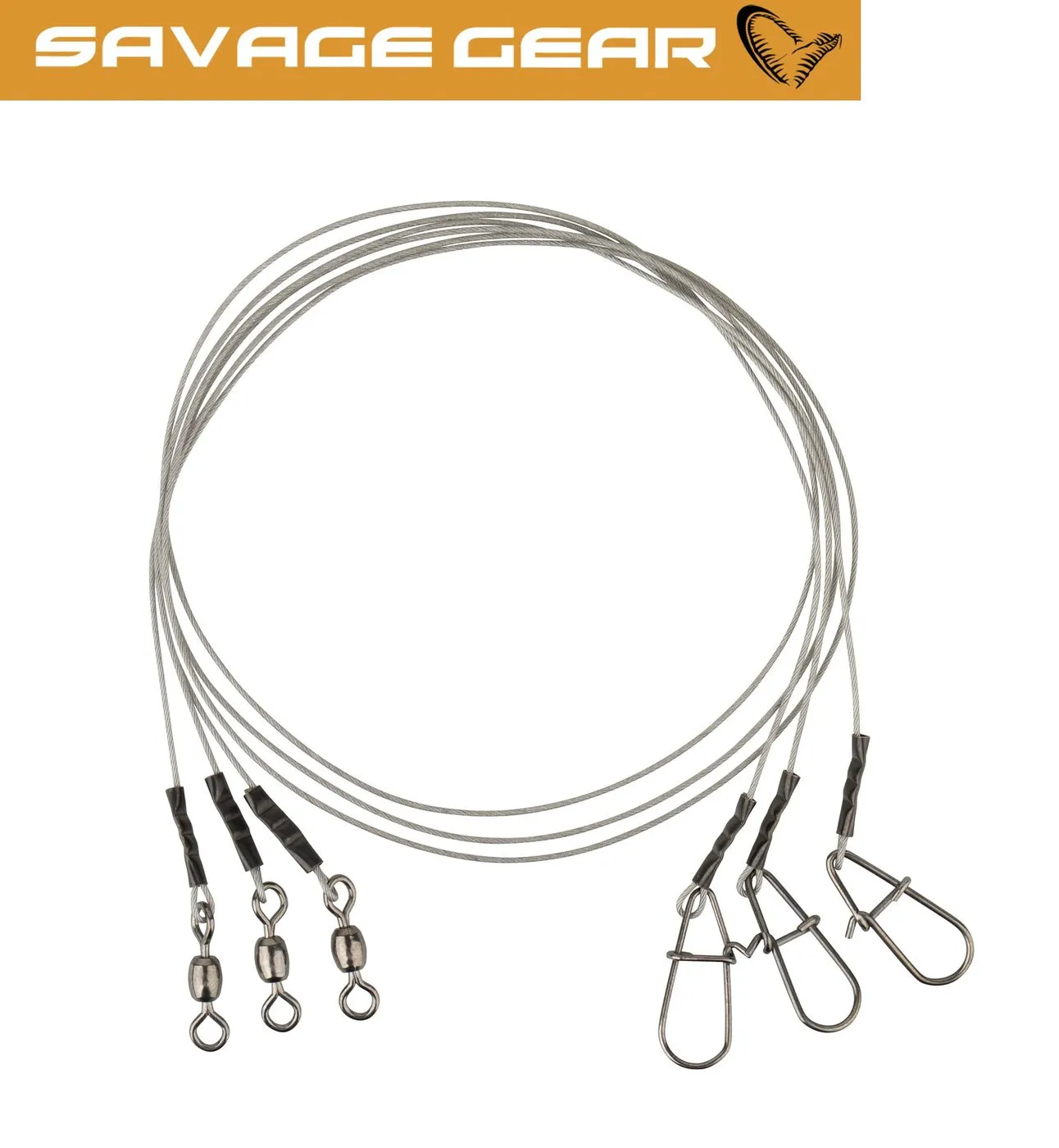 Savage Gear Carbon49 Trace Leaders and accessories 40cm 0.60mm 16kg 3pcs
