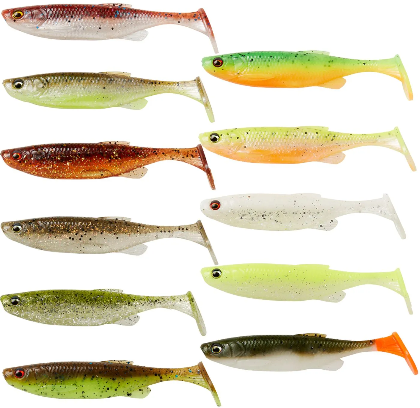 Savage Gear Fat Minnow T-Tail 10.5cm 11g Clear Water Mix