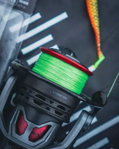 Fox Rage Jig Silk Braided Line 0.15mm 10.9kg 120m Fluro Green