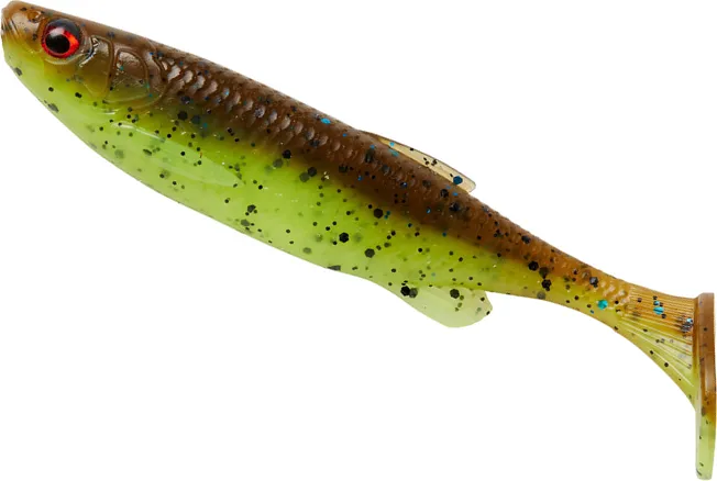 Savage Gear Fat Minnow T-Tail 10.5cm 11g Chartreuse Pumpkin