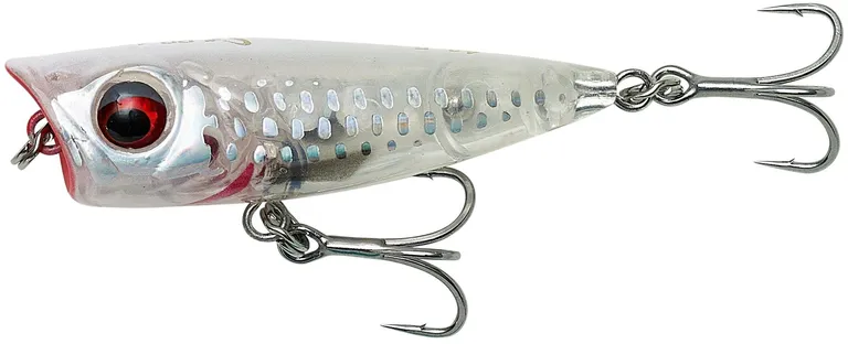Savage Gear 3D Minnow Popper 4.3cm 2.6g Crystal White