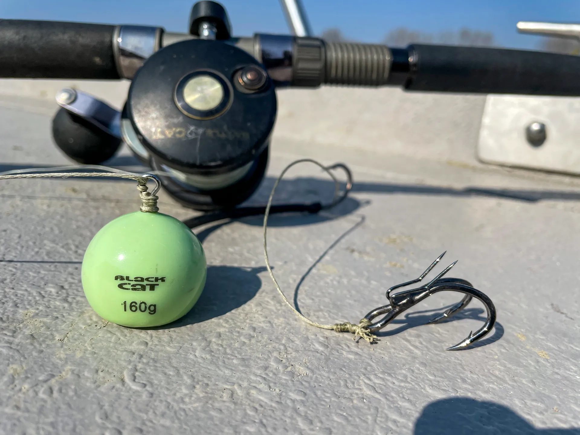 Black Cat Ghost Double Hook #3/0 5pcs DG