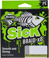 Berkley Sick Braid 0.10mm 7.5kg 150m Moss Green