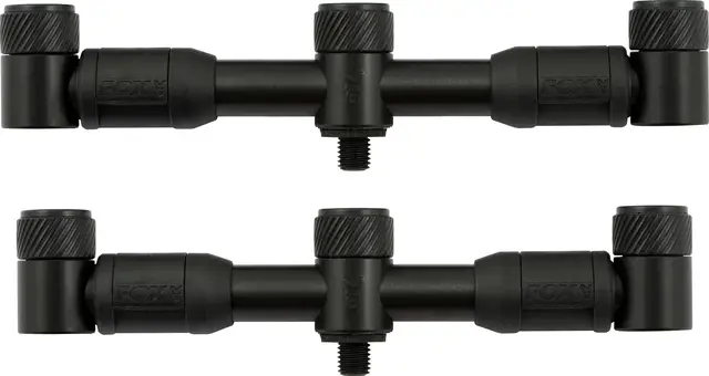 Fox Black Label QR Buzz Bar 3 Rod Adjustable 23–26cm Aluminium