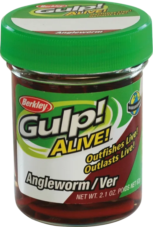 Berkley Gulp! Alive! Angle Worm 3cm 60g Red Wiggler